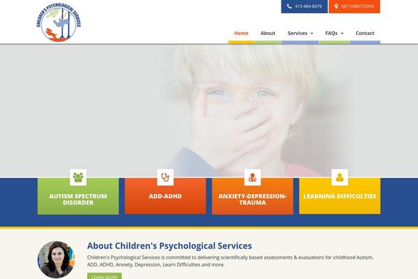 childrenspsychologicalservices.com site used Cpstheme