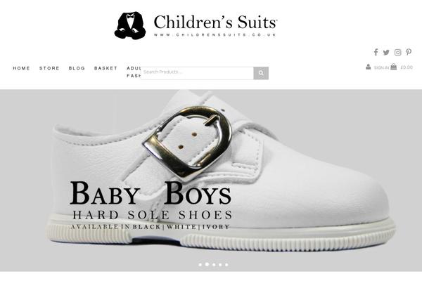 childrenssuits.co.uk site used Maxstore-pro-child