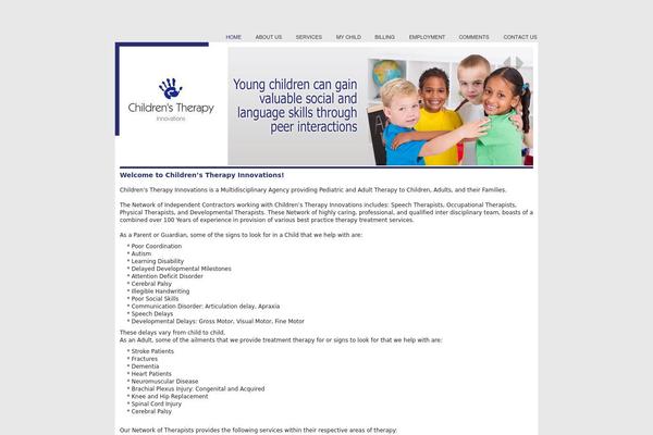 childrenstherapyinnovations.com site used Spacecolor