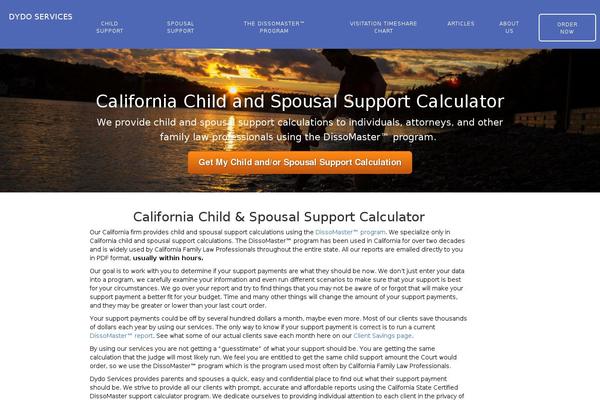 childsupportca.com site used Dydoservices