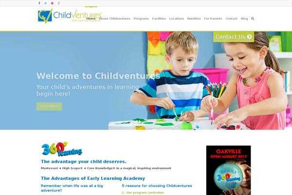 childventures.ca site used Saniga