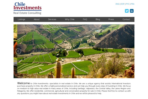 chileinvestments.com site used Chileinvestments