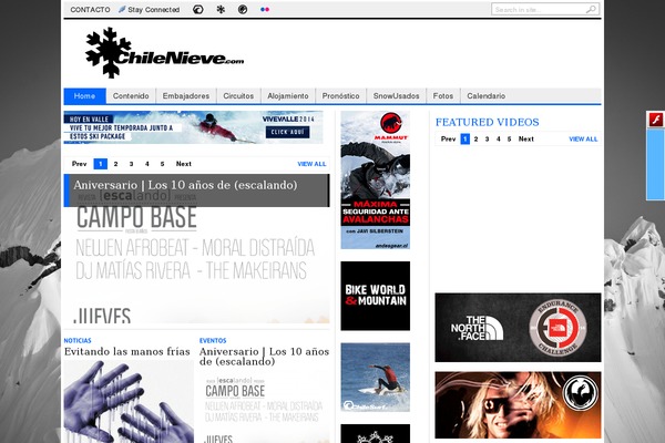 chilenieve.com site used Blognewsv1