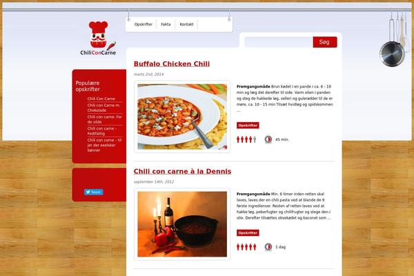 chiliconcarne.dk site used Chili-con-carne