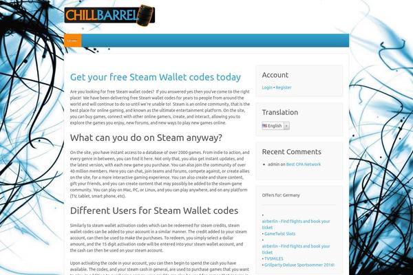 Responsive theme site design template sample