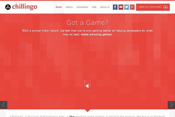 chillingo theme websites examples