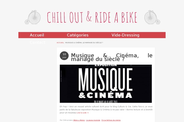 chilloutandrideabike.com site used Chilloutandrideabike