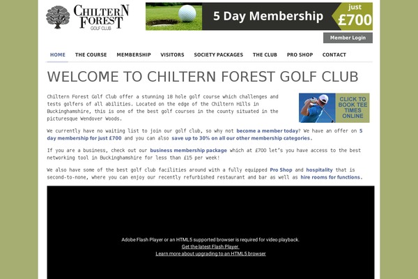 chilternforest.co.uk site used Themed