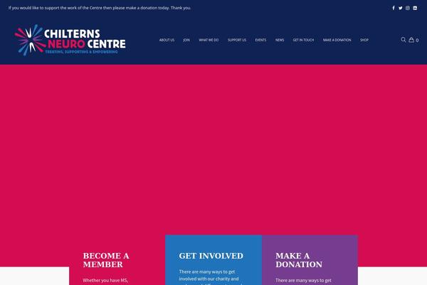 chilternsmscentre.org site used Charity-ngo