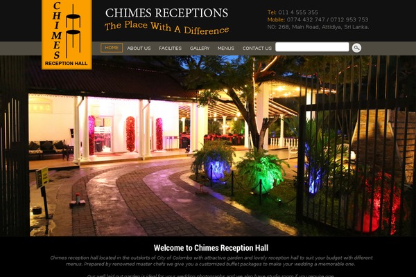 chimesreceptions.com site used Chimes