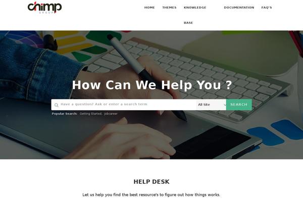 chimpgroup.com site used Chimpgroup