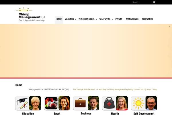chimpmanagement.com site used Chimp-management