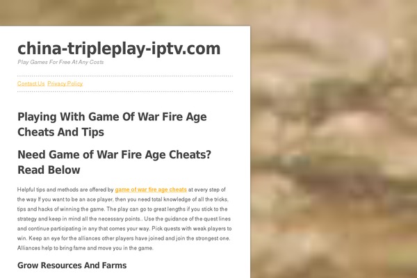 china-tripleplay-iptv.com site used Landline