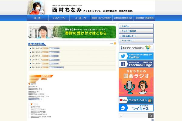 chinami.net site used Cnm-custom