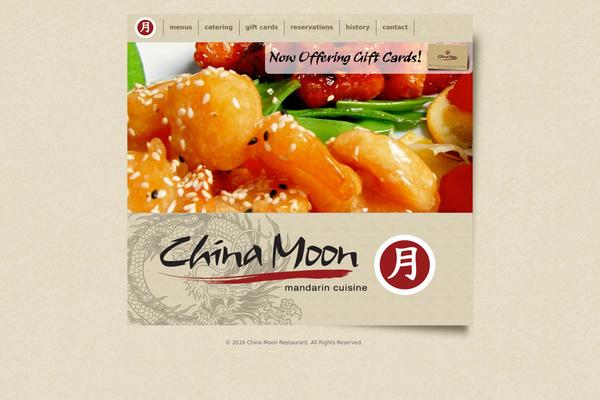 chinamoonrestaurant.com site used Chinamoon