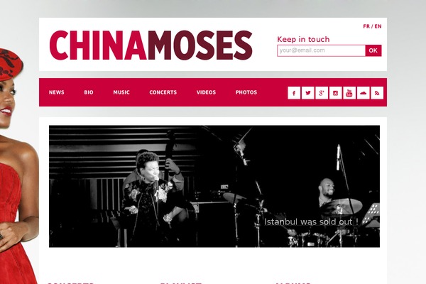 Bones theme site design template sample