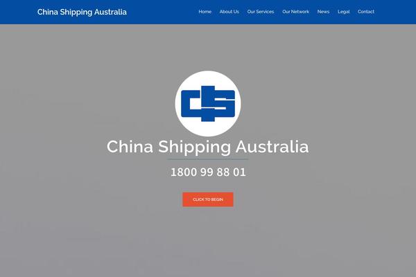 chinashippingaustralia.com site used Csaa