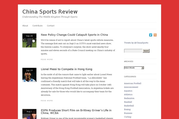 chinasportsreview.com site used Linen