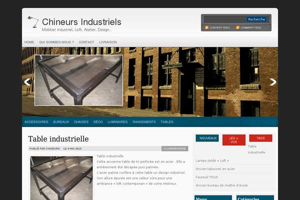 chineurs-industriels.fr site used Rustymetalplateofazures