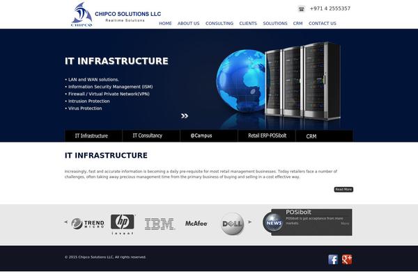 Responsive theme site design template sample