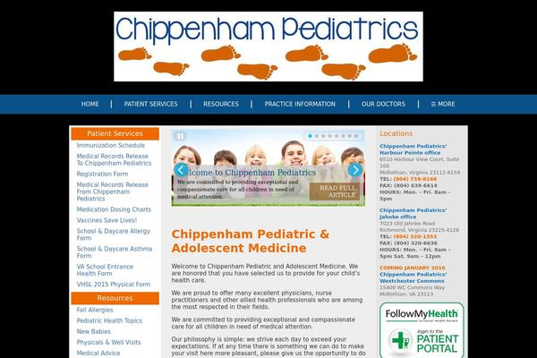 chippenhampediatrics.com site used Chippenhamresponsive