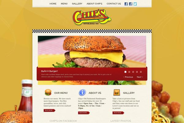 chips-hamburgers.com site used Botanica-theme