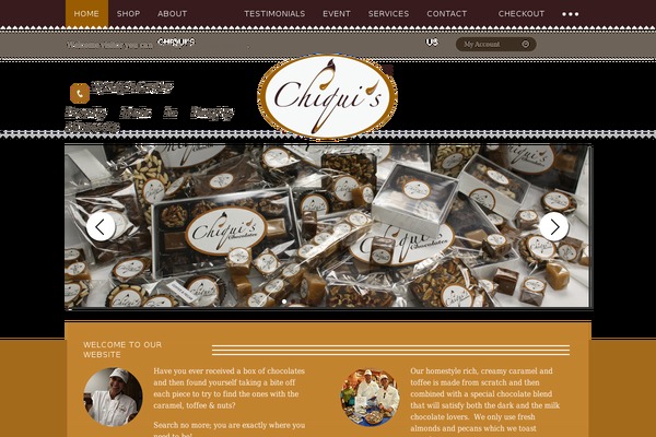 chiquischocolates.com site used Benissimo