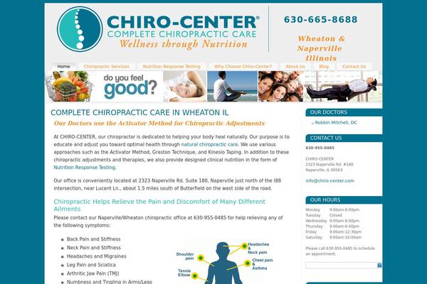 chiro-center.com site used Ccenter-theme