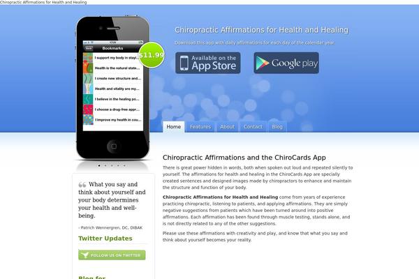 chirocommunication.com site used Iphone App