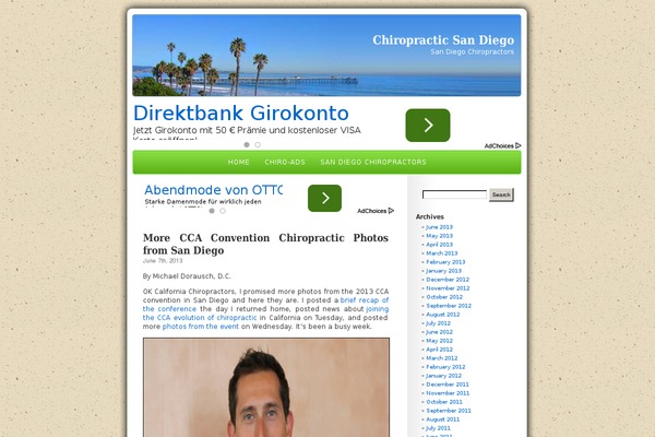 chiropracticsandiego.org site used Beach-house