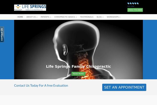 chiropractordenvercolorado.com site used Wpeasybiz