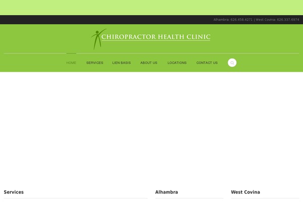 chiropractorhealthclinic.com site used Medusa