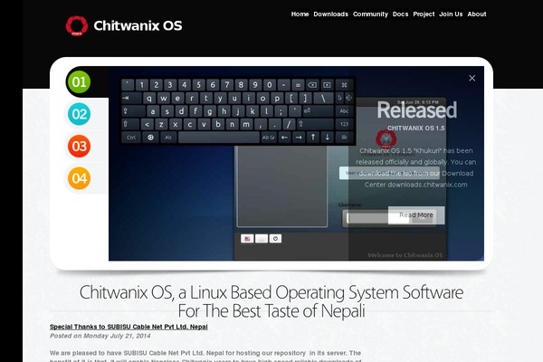 chitwanix.com site used The-essayist