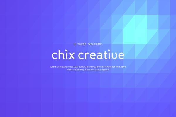 chixcreative.com site used Vesa