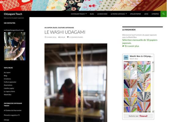 Twenty Fourteen theme site design template sample