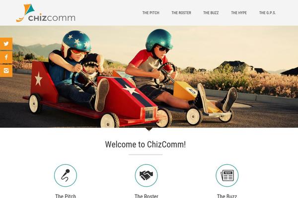 chizcomm.com site used Mini-theme