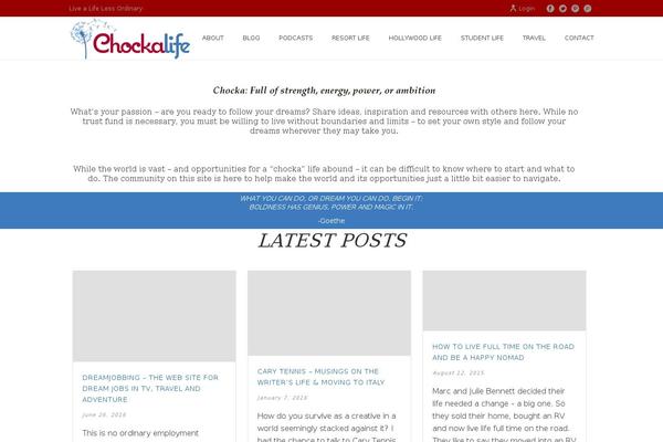 chockalife.com site used Chokalife