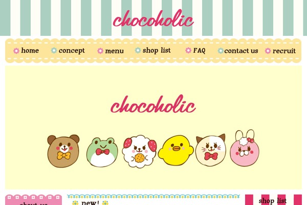 chocoholic-sweets.com site used Chocoholic