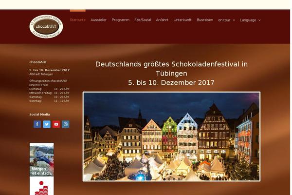 chocolart.de site used Avada