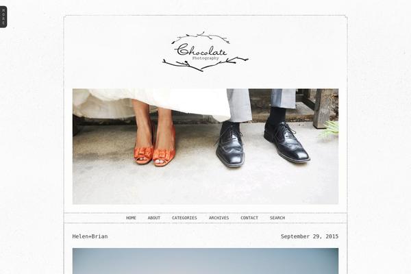 Prophoto4 theme site design template sample
