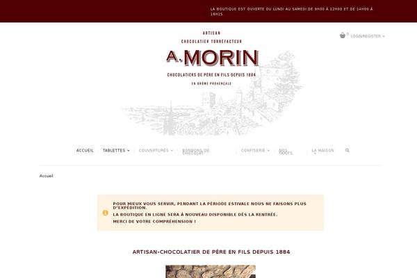 chocolaterie-morin.com site used Regency-child
