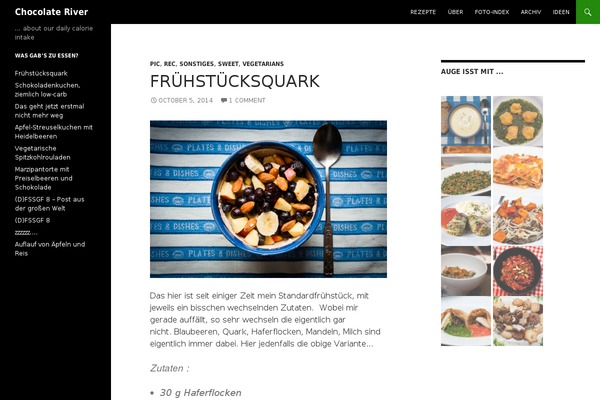 Twenty Fourteen theme site design template sample