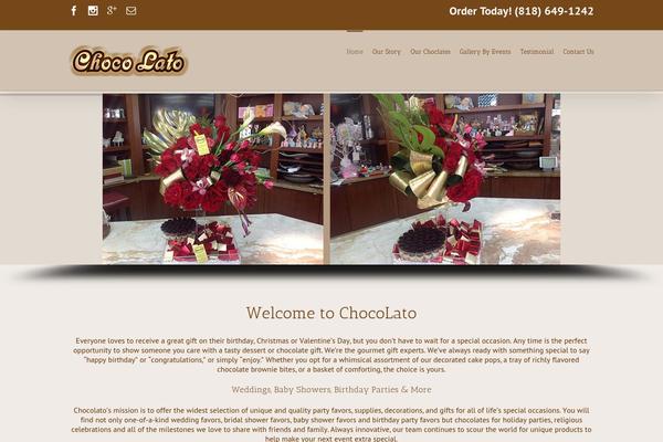chocolato.com site used Chocolato