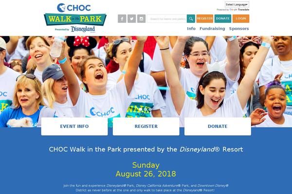 chocwalk.org site used Choc-bootstrap-3