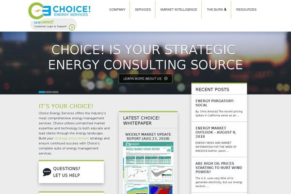 choiceenergyservices.com site used Choice