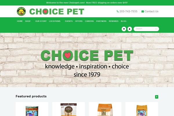 choicepet.com site used Petchoice-child