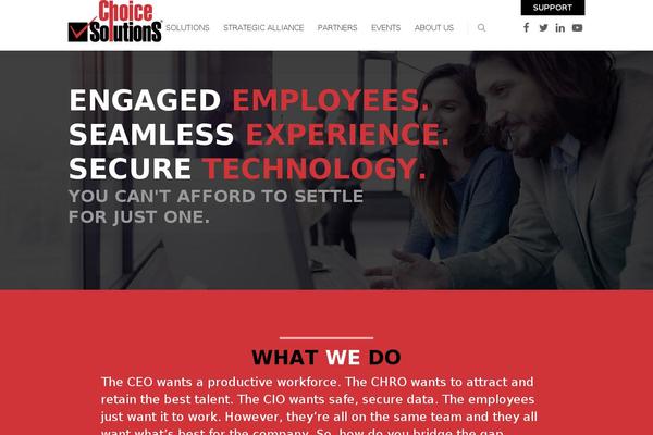 choicesolutions.com site used Choice-solutions