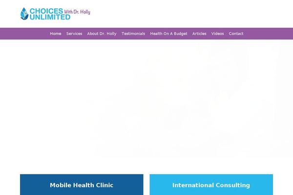 Divi theme site design template sample