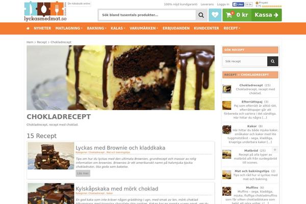 Foodpress theme site design template sample