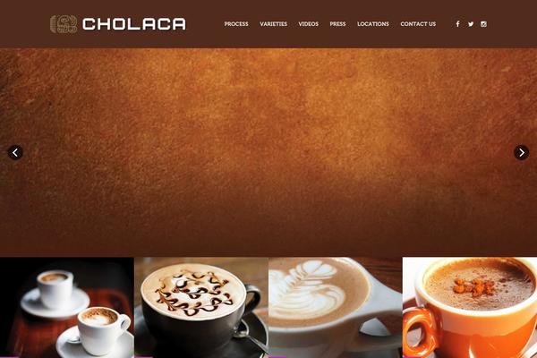 cholaca.com site used Cholaca